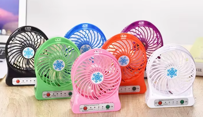 Ventiladores de escritorio recargargable ventilador de escritorio recargable